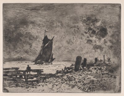 द लिटिल मरीन - स्मारिका ऑफ़ मेडवे, 1879। द्वारा फेलिक्स हिलैरे बुहोट