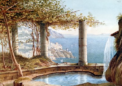 जर्मन शास्त्रीय संगीतकार फेलिक्स मेंडेलसोहन द्वारा 'एम अमाल्फी माई', 1831। द्वारा फेलिक्स मेंडेलसोहन