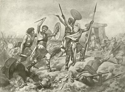Cymbeline। अधिनियम V, दृश्य II (गुरुत्वाकर्षण) द्वारा फेलिक्स ऑक्टेवियस कार डारले