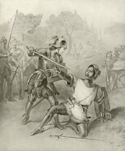 राजा हेनरी VI का पहला भाग। अधिनियम I, दृश्य II (गुरुत्वाकर्षण) द्वारा फेलिक्स ऑक्टेवियस कार डारले