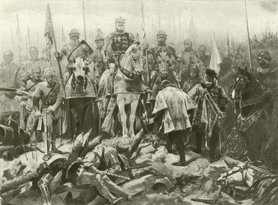किंग हेनरी वी। एक्ट IV, दृश्य VII (गुरुत्वाकर्षण) द्वारा फेलिक्स ऑक्टेवियस कार डारले