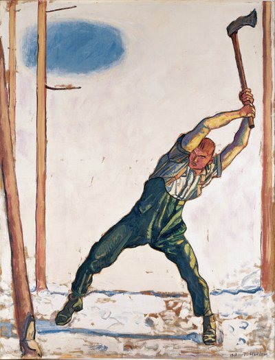 द वुडकटर पार होडलर, फर्डिनेंड (1853-1918) द्वारा फर्डिनेंड होडलर