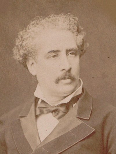 संगीतकार ओलिवियर मेट्रा का पोर्ट्रेट 1830-1889, 1870। द्वारा फर्डिनेंड मुल्नीर