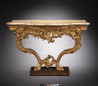कंसोल तालिका, c.1765 द्वारा फर्डिनेंड टिट्ज़