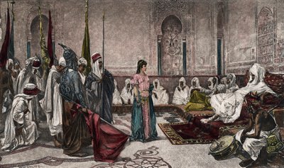अल्हाम्ब्रा में राज्य का एक कैदी (रंगीन फोटोग्राव्योर) द्वारा फेरेंज़ फ्रैंस ईसेनहुट