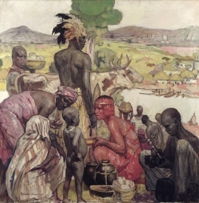 मातड़ी, 1929 द्वारा फर्नांड अल्लार्ड ल ऑलिवियर