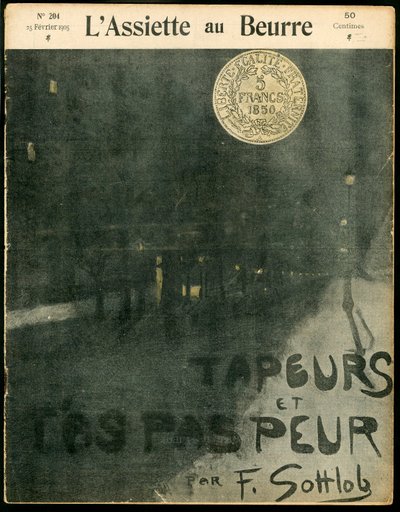 #39;L#39;Assiette au Beurre#39; का कवर, अंक 199, रंगों में व्यंग्य द्वारा फर्नांड लुइस गोटलोब