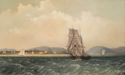 ऑफ माउंट। डेजर्ट आइलैंड, मेन, 1850 द्वारा Fitz Henry Lane