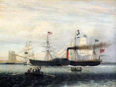 ब्रिटानिया में प्रवेश बोस्टन बोस्टन, 1848 द्वारा Fitz Henry Lane