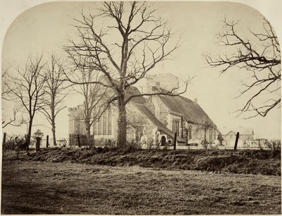 सेंट पॉलिनस चर्च, क्रेफोर्ड, लंदन, c1865-c1894 द्वारा फ्लैक्समैन चार्ल्स जॉन स्परेल