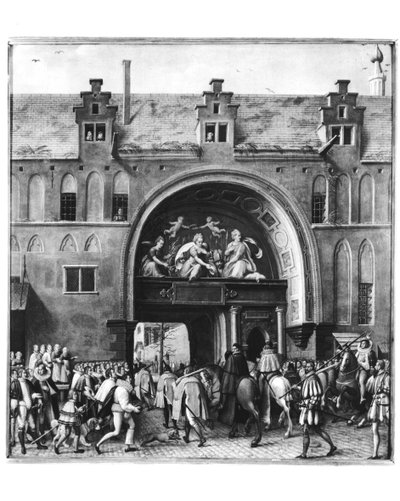 फ्रांस के हरक्यूल फ्रेंकोइस की एंट्री, ड्यूक ऑफ एल्केन (1554-84) एंटवर्प में 19 फरवरी, फरवरी 8282 द्वारा फ्लेमिश स्कूल