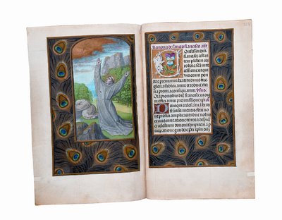 रोथ्सचाइल्ड बुक ऑफ़ आवर्स, गेन्ट या ब्रुग्स के फोलियो, c.1505 द्वारा फ्लेमिश स्कूल