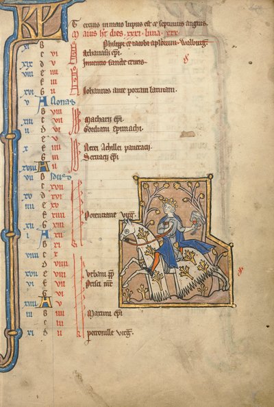 MS 14 f.5, मई: हॉकिंग, c.1250 द्वारा फ्लेमिश स्कूल