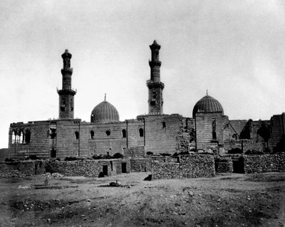 सुल्तान बराक मस्जिद, काहिरा, मिस्र, 1878 द्वारा फेलिक्स बोनफिल्स