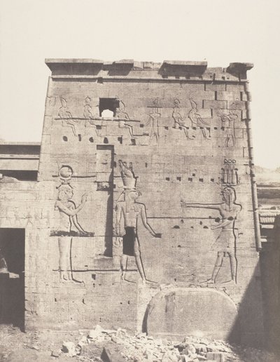 फ़िले फ़िले का द्वीप, दूसरा तोरण - प्लाया से देखा गया पूर्वी भाग..., 1851-52, 1853-54 में छपा। द्वारा फेलिक्स टाइनार्ड