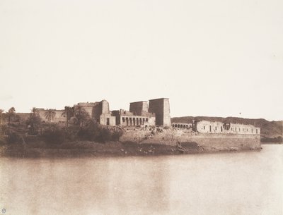 फ़िलेह फिलो का द्वीप, प्वाइंट ए, 1851-52 में उत्तर-पश्चिम से लिया गया सामान्य दृश्य। द्वारा फेलिक्स टाइनार्ड