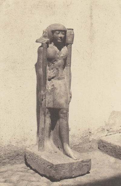 साइउट लाइकोपोलिस, स्टैच्यू बिलॉन्गिंग टू डॉक्टर क्यूनी, 1851-52, 1853-54 मुद्रित। द्वारा फेलिक्स टाइनार्ड