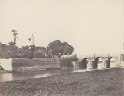 साउट, ब्रिज ओवर द ग्रैंड कैनाल, 1851-52, 1853-54 छपा। द्वारा फेलिक्स टाइनार्ड