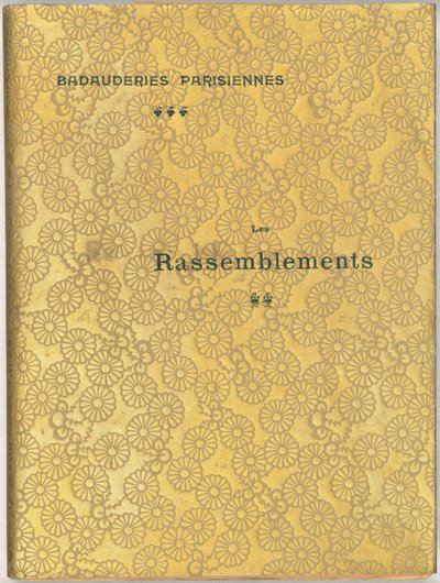 पेरिसियन बडॉडरीज़: द गेदरिंग्स, 1896। द्वारा फेलिक्स वाल्टन