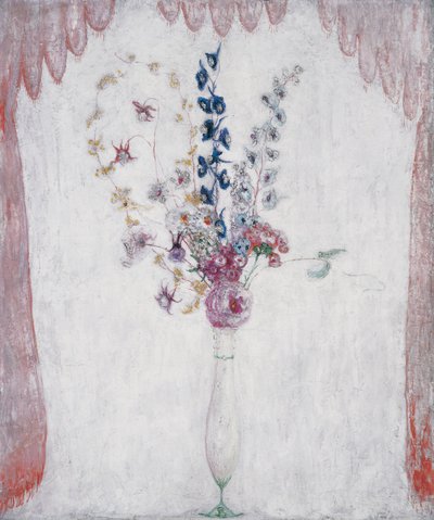 डेल्फिनम और कोलम्बिन, c.1923 (कैनवास पर तेल) द्वारा फ्लोरिन स्टेटहाइमर