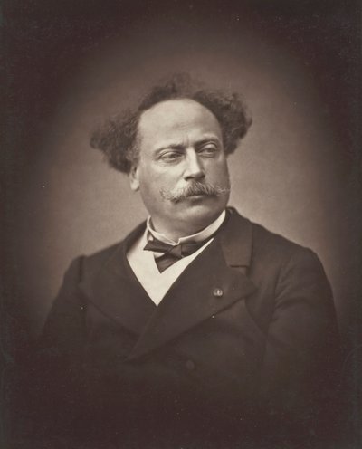 अलेक्जेंड्रे डुमास, फ्रांसीसी उपन्यासकार और नाटककार, 1824-1895, 187576। द्वारा फॉनटेन