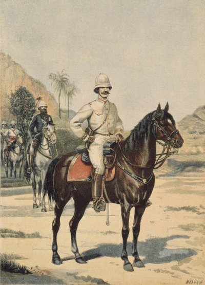 जनरल पेटियानी, ले पेटिट जर्नल से, 11 जून 1899 (रंग उत्कीर्णन) द्वारा फॉर्च्यून लुई मेउल