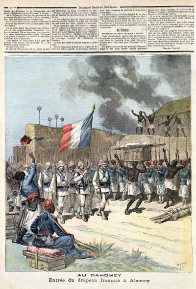 10 दिसंबर 1892 को &39;ले पेटिट जर्नल&39; से फ्रेंच फ्लैग एंट्री अबेमी द्वारा फॉर्च्यून लुई मेयुले और हेनरी मेयर