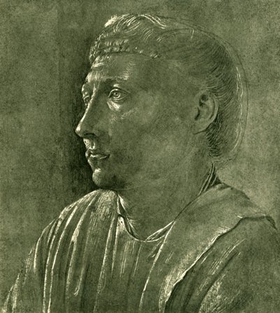 एक पादरी का बस्ट, c1450, 1943। द्वारा फ्रा एंजेलिको