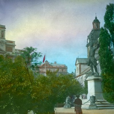 किंग्स गार्डन, स्टॉकहोम, स्वीडन, 19 वीं 20 वीं सदी के अंत में। द्वारा फ्रैडेले एंड यंग