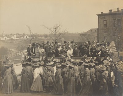 टस्केगी संस्थान, 1906 की स्थापना की 25वीं वर्षगांठ की तस्वीर। द्वारा फ्रांसिस बेंजामिन जॉनसन