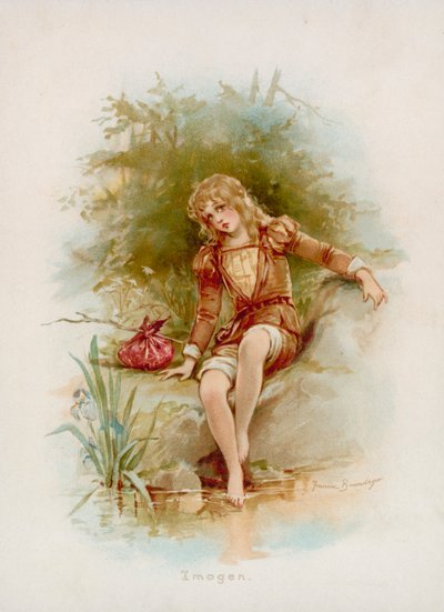 शेक्सपियर के Cymbeline से Imogen द्वारा फ्रांसिस ब्रूंडेज