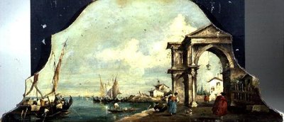 Capriccio वेनिस हार्बर व्यू द्वारा फ्रांसेस्को (बाद में) गार्डिया
