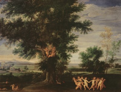 कप्स का नृत्य, c.1630 द्वारा फ्रांसेस्को अल्बानी