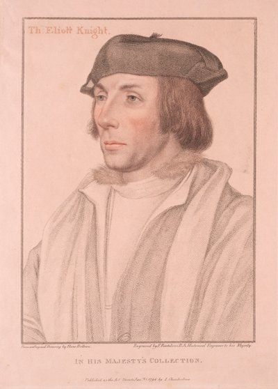 सर थॉमस एलियट, 1794। द्वारा फ्रांसेस्को बार्टोलोजी