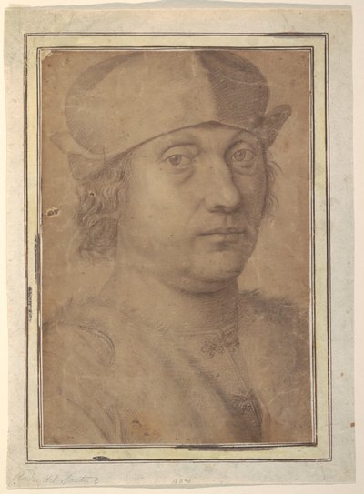 एक आदमी का चित्र द्वारा Francesco Bonsignori