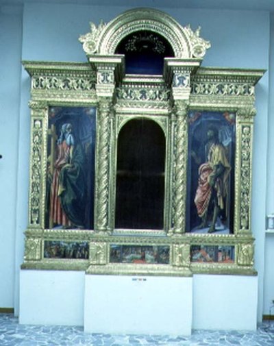 संस्कारों का आधार, c.1484-6 (पैनल पर टेम्पा) (94758-9 भी देखें) द्वारा फ्रांसेस्को बोथिकिनी