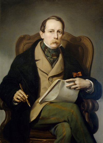 सेल्फ-पोर्ट्रेट, फ्रांसिस कोगेटी द्वारा (1802-1875) द्वारा फ्रांसेस्को कोगेट्टी