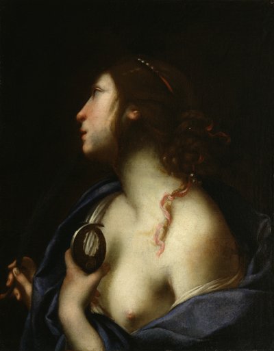 सेंट अगाथा, c.1635-45 (कैनवास पर तेल और तड़का) द्वारा Francesco Furini