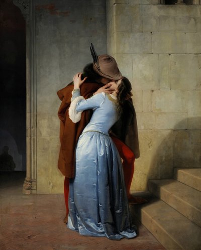 चुंबन द्वारा Francesco Hayez
