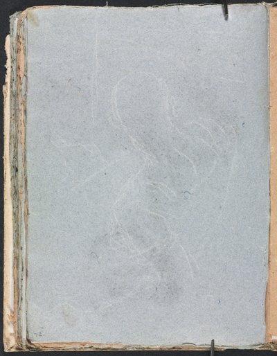 वेरोना स्केचबुक: चित्रा अध्ययन पृष्ठ 72, 1760। द्वारा फ्रांसेस्को लोरेंज़ी