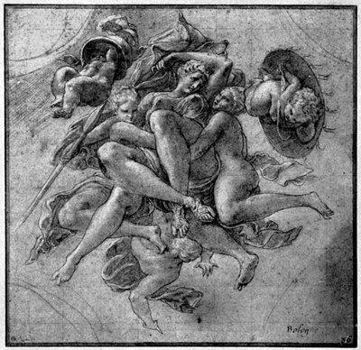 Ulysses Gallery, Fontainebleau, c1540s, 1926 के लिए डिज़ाइन द्वारा फ्रांसेस्को प्रिमैटिक्सियो