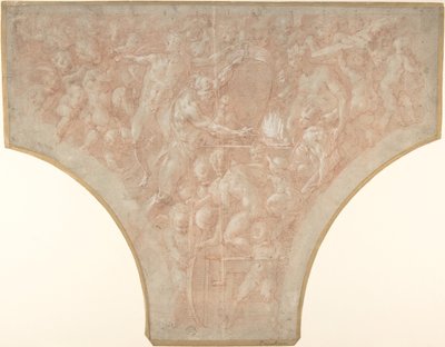 वालकैन कामदेव के डार्ट्स फोर्जिंग, 1552-56। द्वारा फ्रांसेस्को प्रिमैटिक्सियो