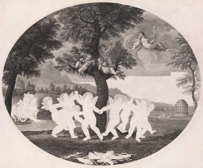 अमोरिनी ने 1805-12 में प्रोसेर्पाइन के बलात्कार का जश्न मनाया। द्वारा फ्रांसेस्को रोजस्पिना