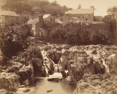 पोंट वाई पेयर में, बेट्स-वाई-कोएड, नॉर्थ वेल्स, 1856। द्वारा फ्रांसिस बेडफोर्ड
