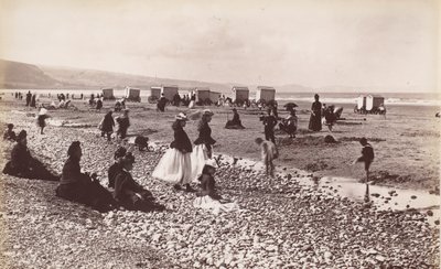 समुद्र तट वास्तुकला, 1860 के दशक। द्वारा फ्रांसिस बेडफोर्ड