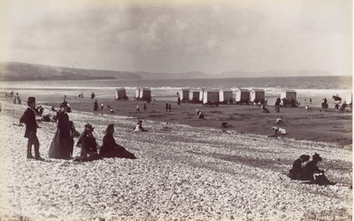 समुद्र तट वास्तुकला, 1870 के दशक। द्वारा फ्रांसिस बेडफोर्ड