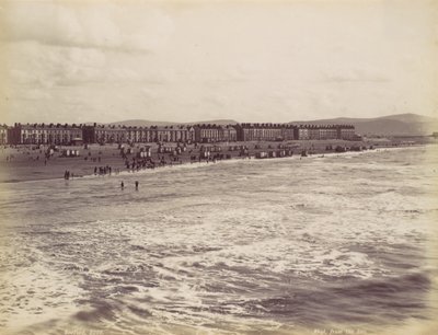 Rhyl, समुद्र से, 1870 के दशक। द्वारा फ्रांसिस बेडफोर्ड