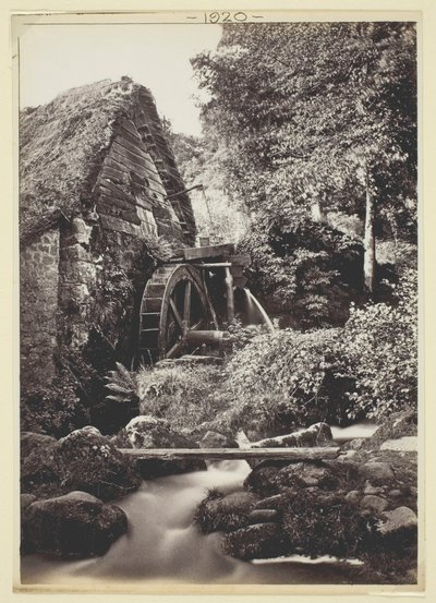 शीर्षक रहित [वॉटरमिल], 186094। द्वारा फ्रांसिस बेडफोर्ड