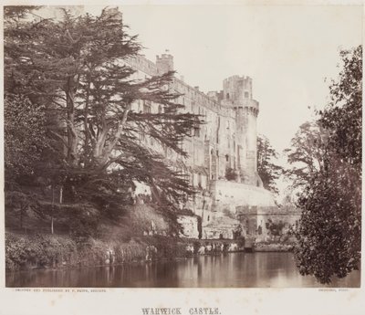वारविक कैसल, c.1857 (एल्बम प्रिंट) द्वारा फ्रांसिस बेडफोर्ड