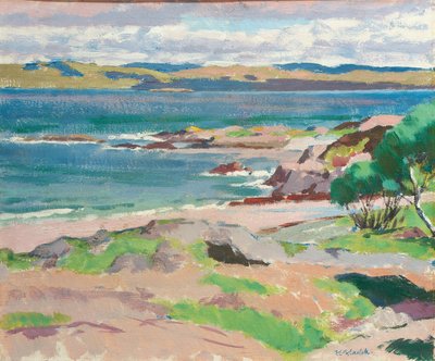 Traigh Mhor, Iona (बोर्ड पर तेल) से पतवार का रस द्वारा फ्रांसिस कैंपबेल बोइलो कैडेल